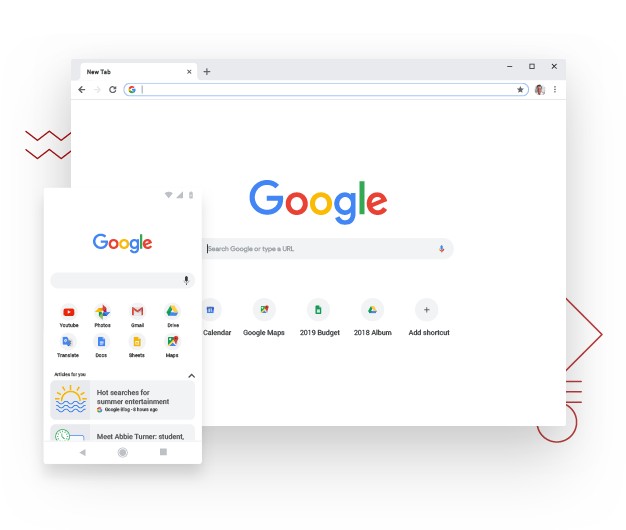 Google Chrome hỗ trợ đa thiết bị