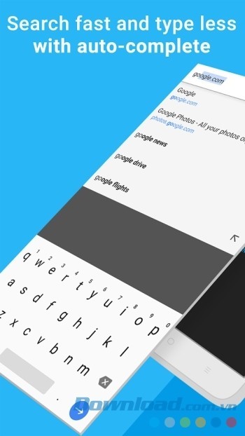 Duyệt web trên di động nhanh hơn với tính năng auto-complete của Google Chrome cho Android