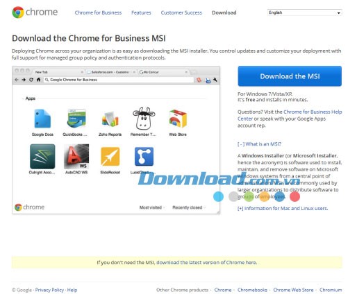 Google Chrome for Business