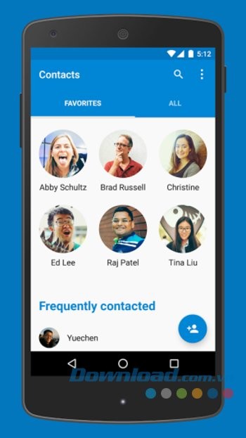 Quản lý danh bạ với Google Contacts