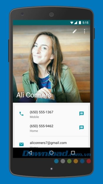 Chỉnh sửa thông tin liên lạc với Google Contacts