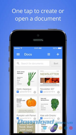 Google Docs for iOS