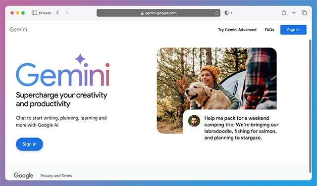Gemini là một chatbot AI tạo sinh do Google phát triển
