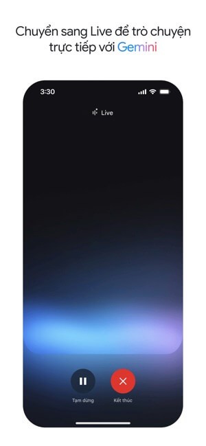 Trò chuyện trực tiếp với Gemini