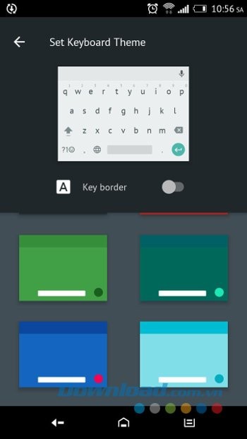 Các theme của Google Keyboard