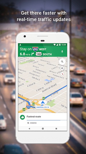Google Maps giúp bạn đến địa điểm mình cần nhanh hơn nhờ cập nhật giao thông thời gian thực