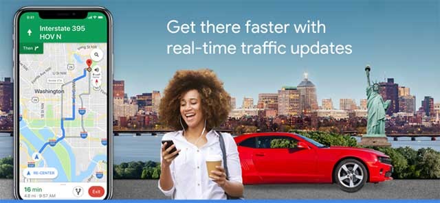 Tìm đường đi và cập nhật tình hình giao thông trong thời gian thực