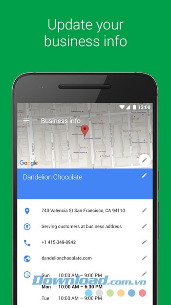 Cập nhật thông tin doanh nghiệp của bạn