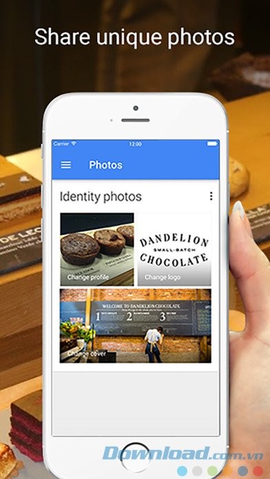 Thêm hình ảnh, khẩu hiệu