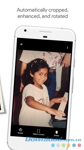 Xoay thông minh và tự động hiệu chỉnh màu