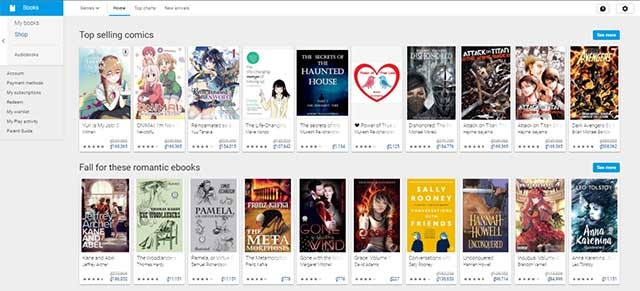 Bạn cũng có thể tải tối đa 1.000 sách điện tử ở định dạng PDF hoặc EPUB
