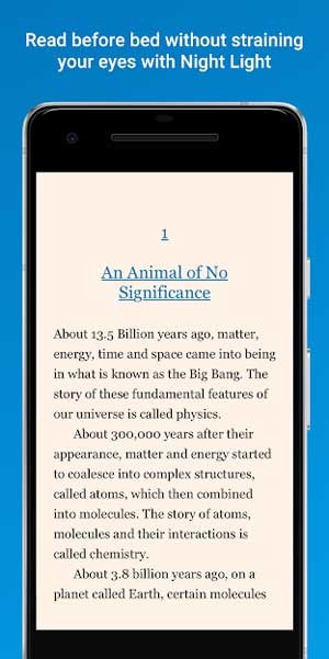 Giao diện Google Play Sách đơn giản, dễ sử dụng