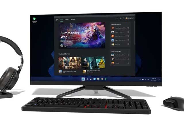 Xem, tải và chơi các trò chơi di động chọn lọc trên máy tính