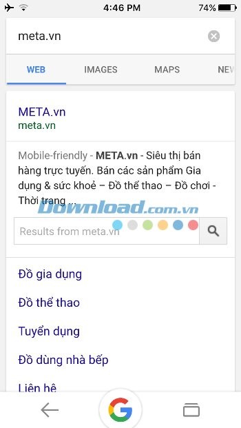 Tốc độ tìm kiếm nhanh