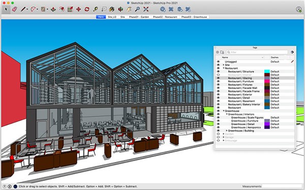 SketchUp Pro mang đến nhiều tính năng mới và nâng cấp quan trọng