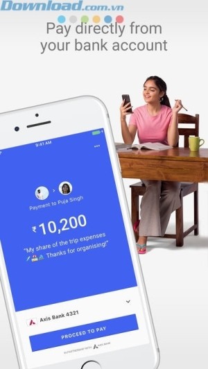 Chuyển tiền và thanh toán trực tiếp từ tài khoản ngân hàng