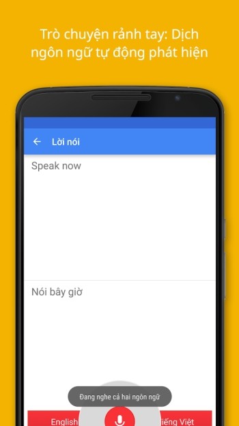 Google Translate cho Android hỗ trợ dịch lời thoại