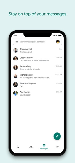 Luôn cập nhật tin nhắn mới trên Google Voice