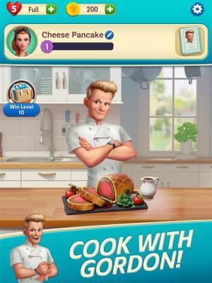 Game Gordon Ramsay Chef Blast cho bạn nấu ăn cùng đầu bếp nổi tiếng Gordon Ramsay