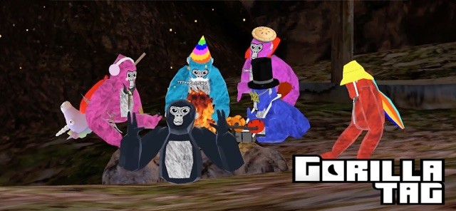 Chơi cùng những người chơi khác cũng vào vai khỉ đột