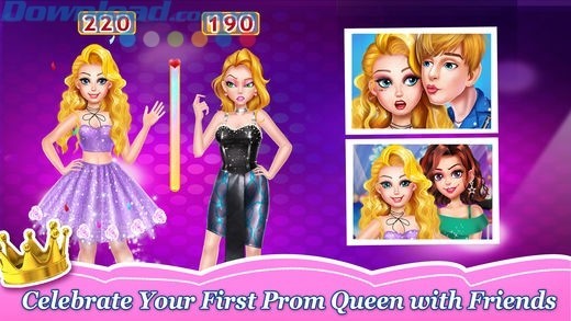 Trở thành nữ hoàng dạ tiệc xinh đẹp nhất và chụp ảnh kỷ niệm với bạn bè