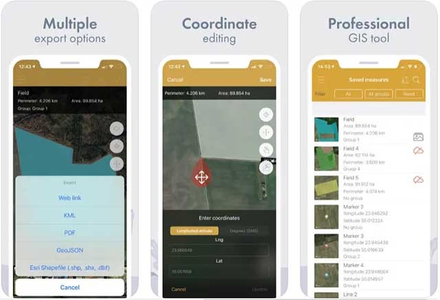 GPS Fields Area Measure được ứng dụng trong nhiều lĩnh vực khác nhau