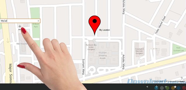 Lưu vị trí trên GPS Maps Navigation