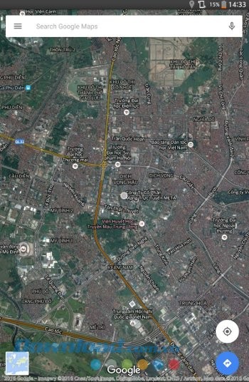 GPS Route Finder tương thích với Google Maps