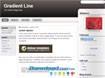 Gradient Line - Free Blog Template for Bloggers