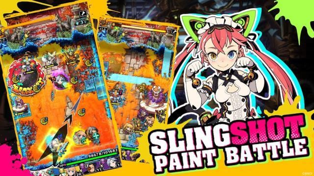 Tham gia các trận chiến bắn súng sơn hỗn loạn trong game Graffiti Smash