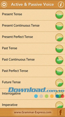 Grammr Express: Active & Passive Voice Lite for ioS