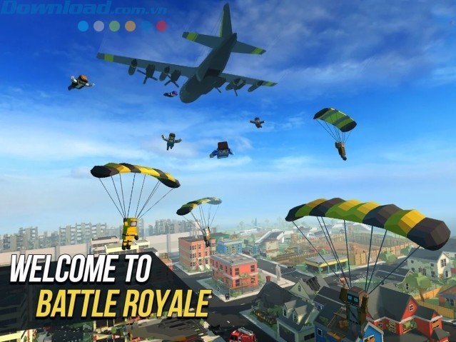 Game bắn súng sinh tồn pha trộn giữa PUBG và Minecraft