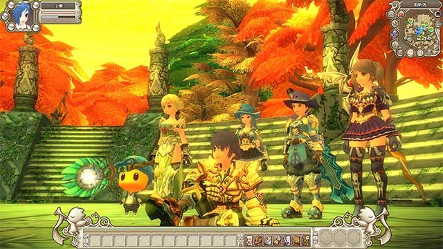 Gặp lại các nhân vật và class quen thuộc từ series Grand Fantasia bên cạnh 1 nhân vật độc quyền mới