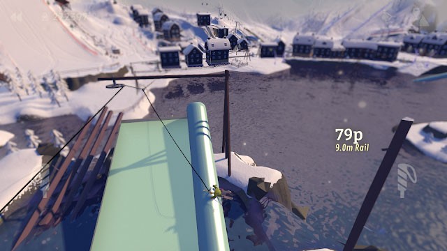 Trải nghiệm trượt tuyết trên núi chân thực trong game Grand Mountain Adventure 2