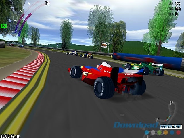 Đắm chìm trong đường đua 3D tinh tế tới từng chi tiết