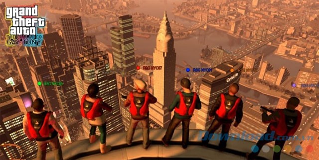 Game cướp bóc đường phố GTA