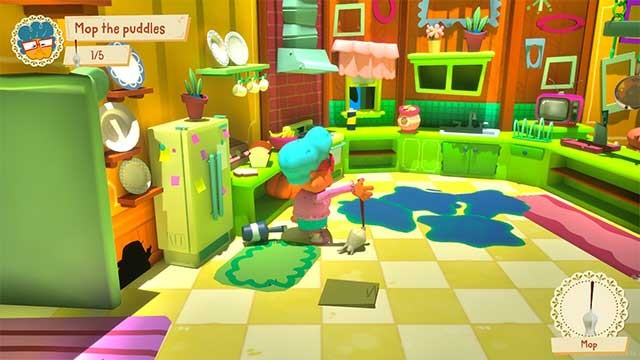 Mỗi địa điểm trong nhà đều chứa đầy nhiệm vụ kỳ quặc