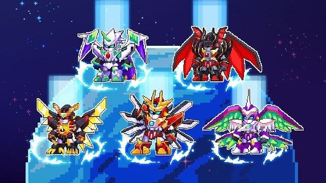 Nhập vai các robot mạnh mẽ và chống lại ác ma trong game Grandzenka