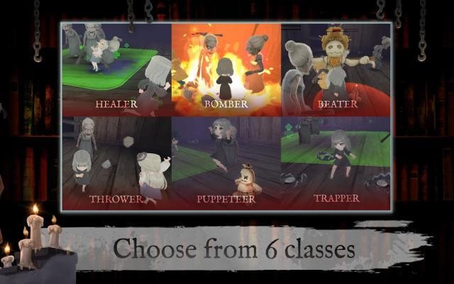 Chọn từ 1 trong 6 lớp nhân vật độc đáo