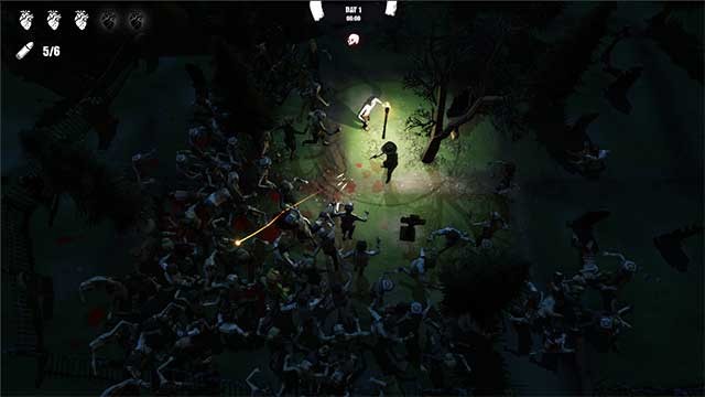 Sử dụng tài nguyên để nâng cấp nhân vật, súng hoặc khả năng của bạn