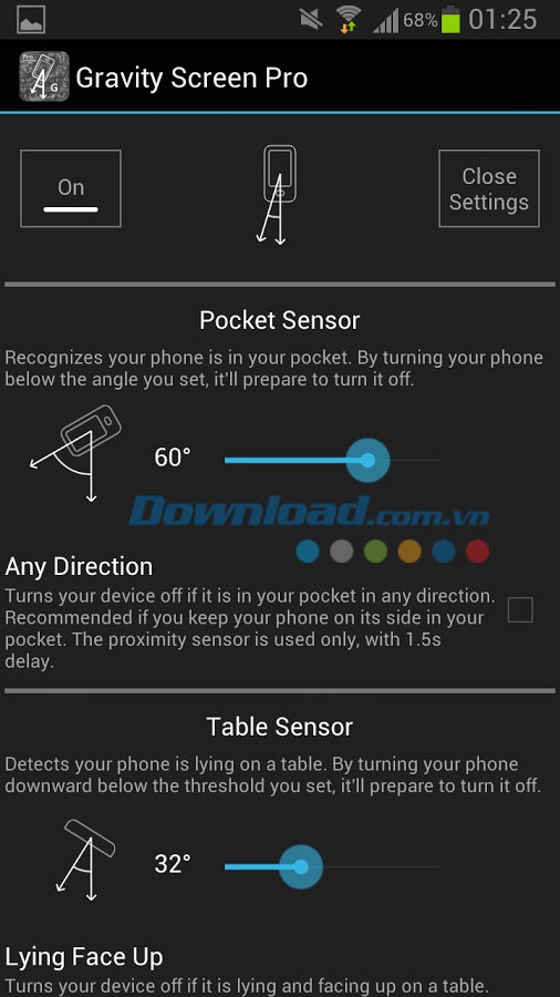 Gravity Screen for Android