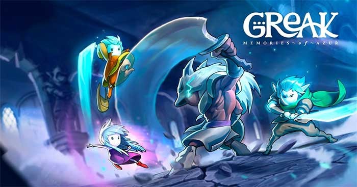 Greak: Memories of Azur là game đi cảnh có đồ họa vẽ tay cực dễ thương