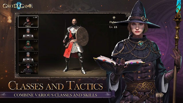 Kết hợp các lớp với những kỹ năng khác nhau, thể hiện chiến thuật của bạn