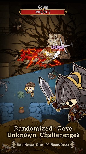 Chinh phục những hang độc ngẫu nhiên và thách thức bất ngờ