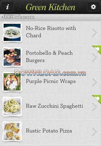 Green Kitchen for iPhone