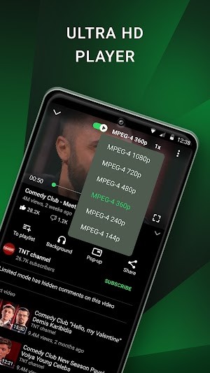 Phát video ở chất lượng HD