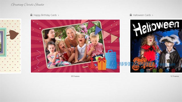 Ứng dụng thiết kế eCard