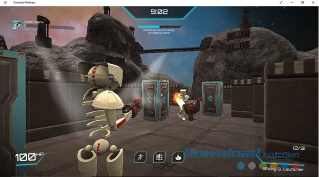 Game hành động Grenade Madness cho Windows 10