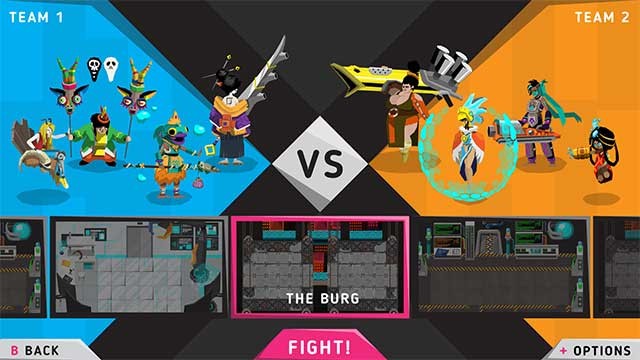 Tùy chỉnh nhóm của bạn với hàng chục nhân vật độc đáo