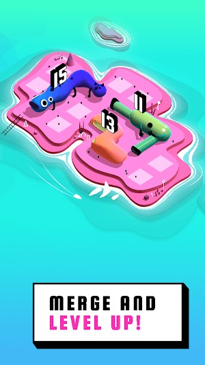 Hợp nhất các sinh vật để lên cấp